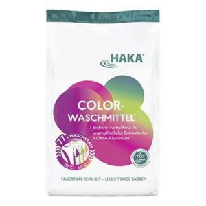 HAKA-Colorwaschmittel-I-3kg-Pulver-I-77-Waeschen-pro-Beutel-I-Waschmittel-hautfreundlich-und-ohne-Aluminium-I-Mit-Farbschutz-fuer-Buntwaesche-von-HAKA-1852669233